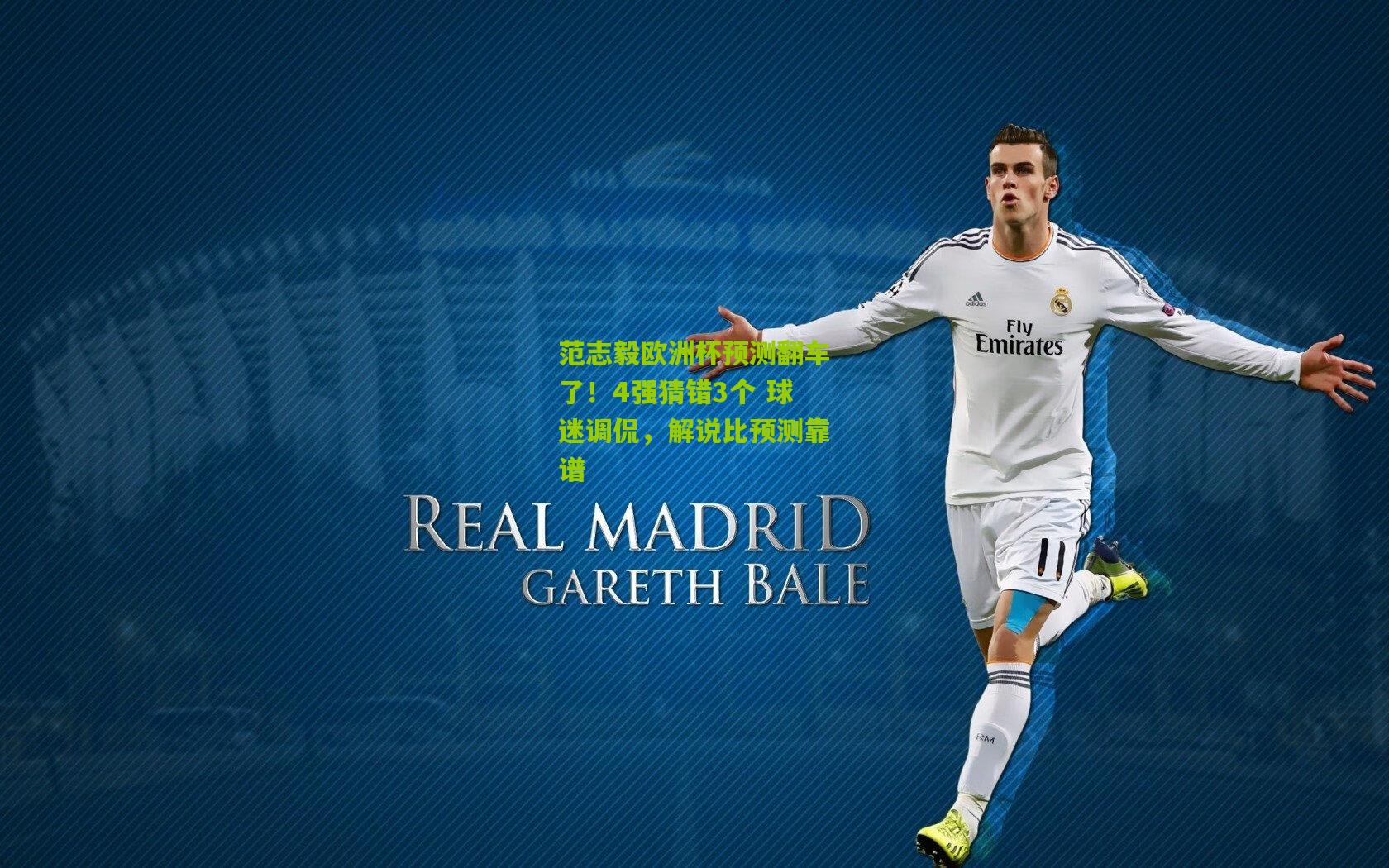 范志毅欧洲杯预测翻车了!4强猜错3个 球迷调侃,解说比预测靠谱